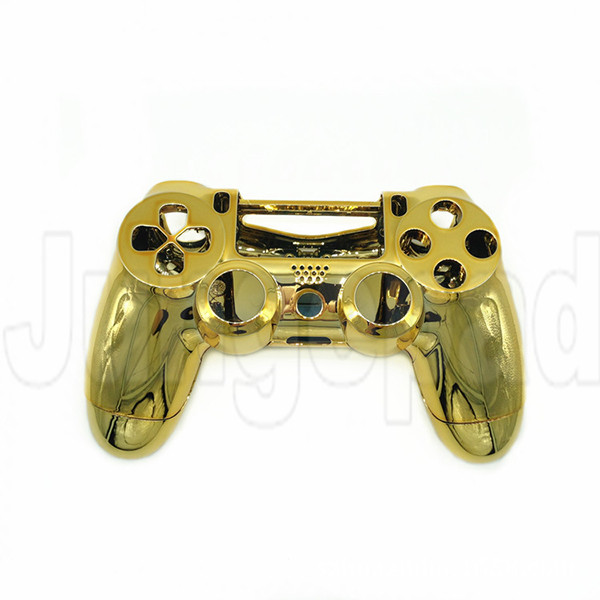 PS4 chorme golden Controller Shell with button