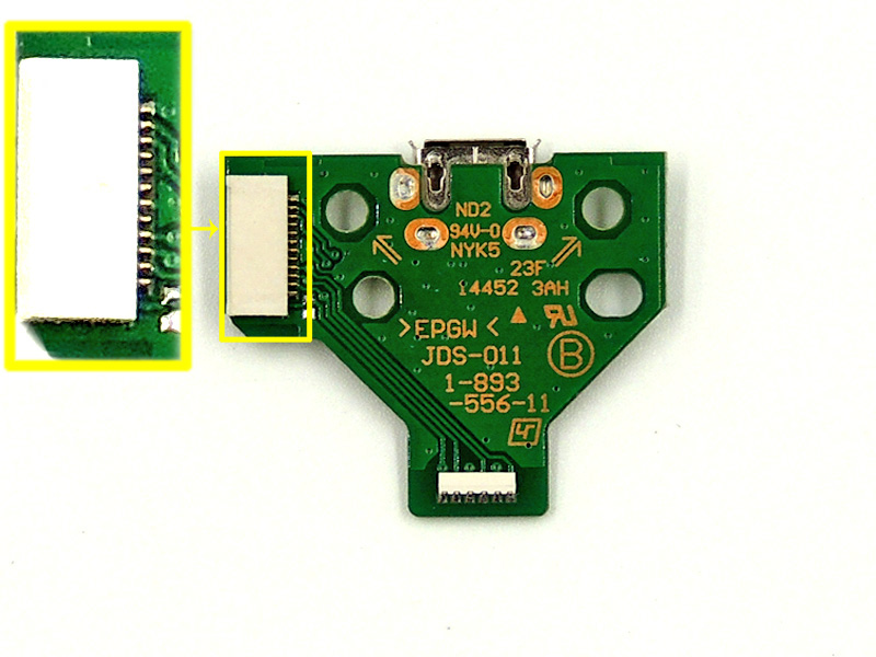 PS4 Controller USB Charging Port Socket Board (12pin)
