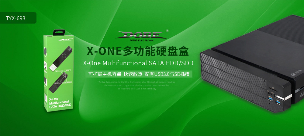 XBOXONE Multifuctional SATA HDD/SSD And Cooling fan