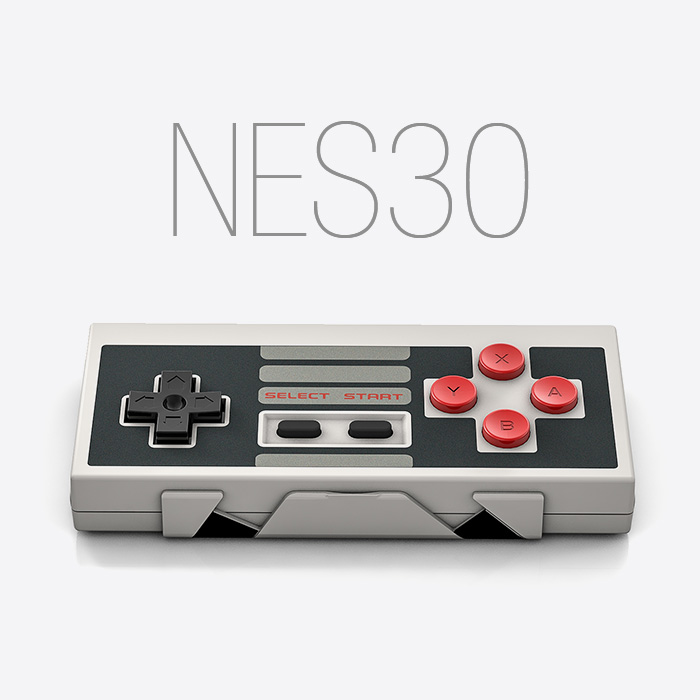 8Bitdo Bluetooth Wireless Classic NES Controller for iOS and Android Gamepad - PC Mac Linux