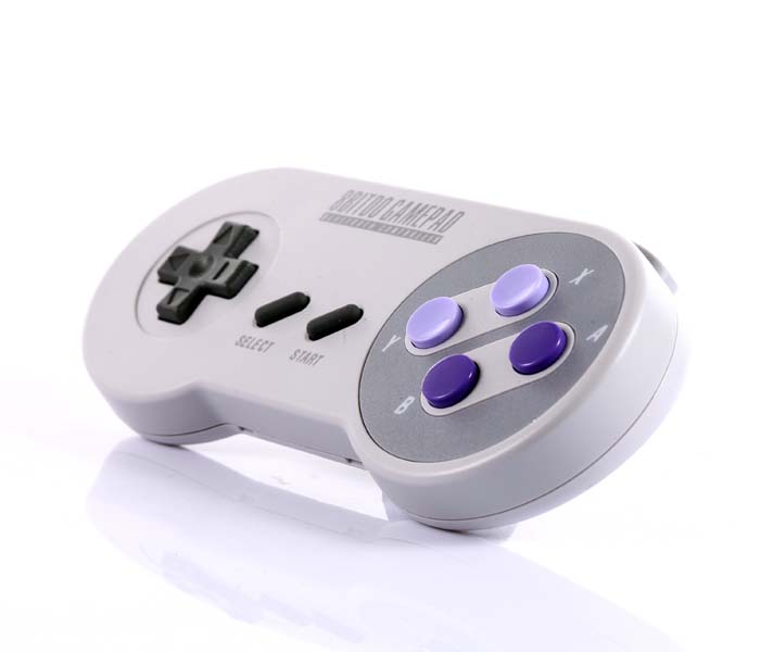 8Bitdo Bluetooth Wireless Classic SNES30 Controller for iOS and Android Gamepad - PC Mac Linux