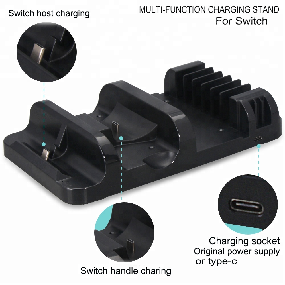 Multi-functional Charging Dock for Switch Console