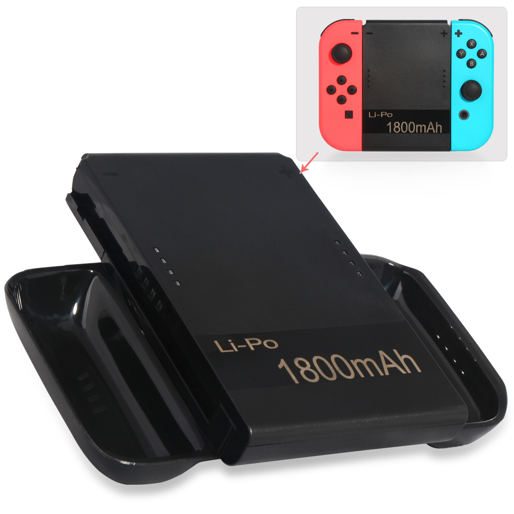 1800MAH Rechargeble Joy con charging grip charging station for nintendo switch
