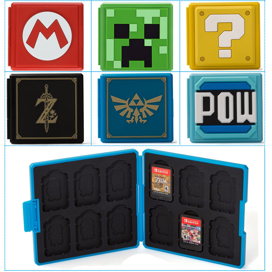 Nintendo Switch Game Card Storage Case Box 