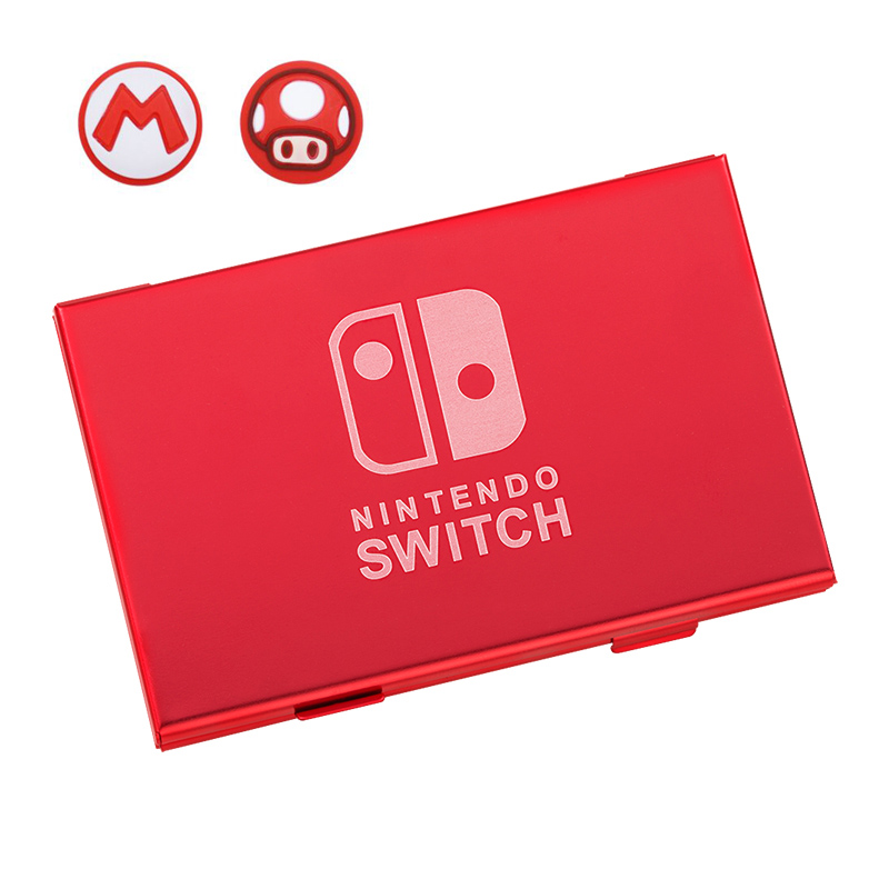 Premium Aluminum Game Card Case for Nintendo Switch