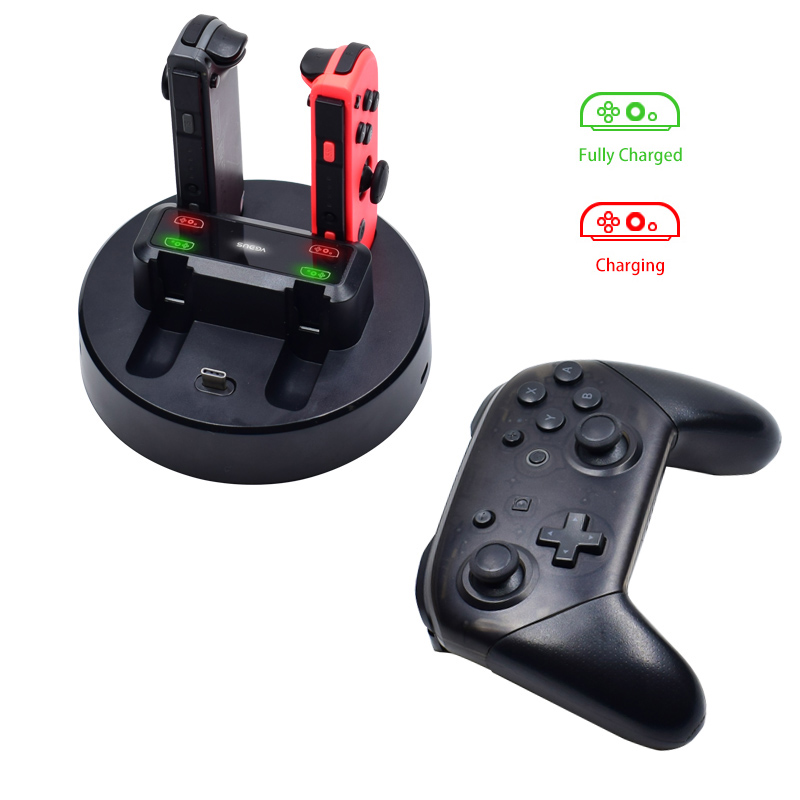 Charging Dock for N-Switch Joy-con & Pro Controller