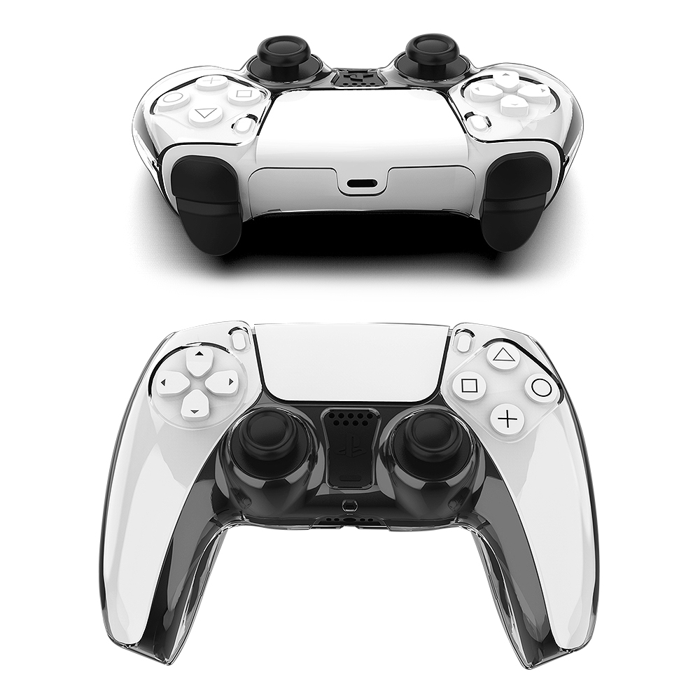 New Design PS5 Controller PC Clear Case Protective Cover Shell for Playstation5 Joystick