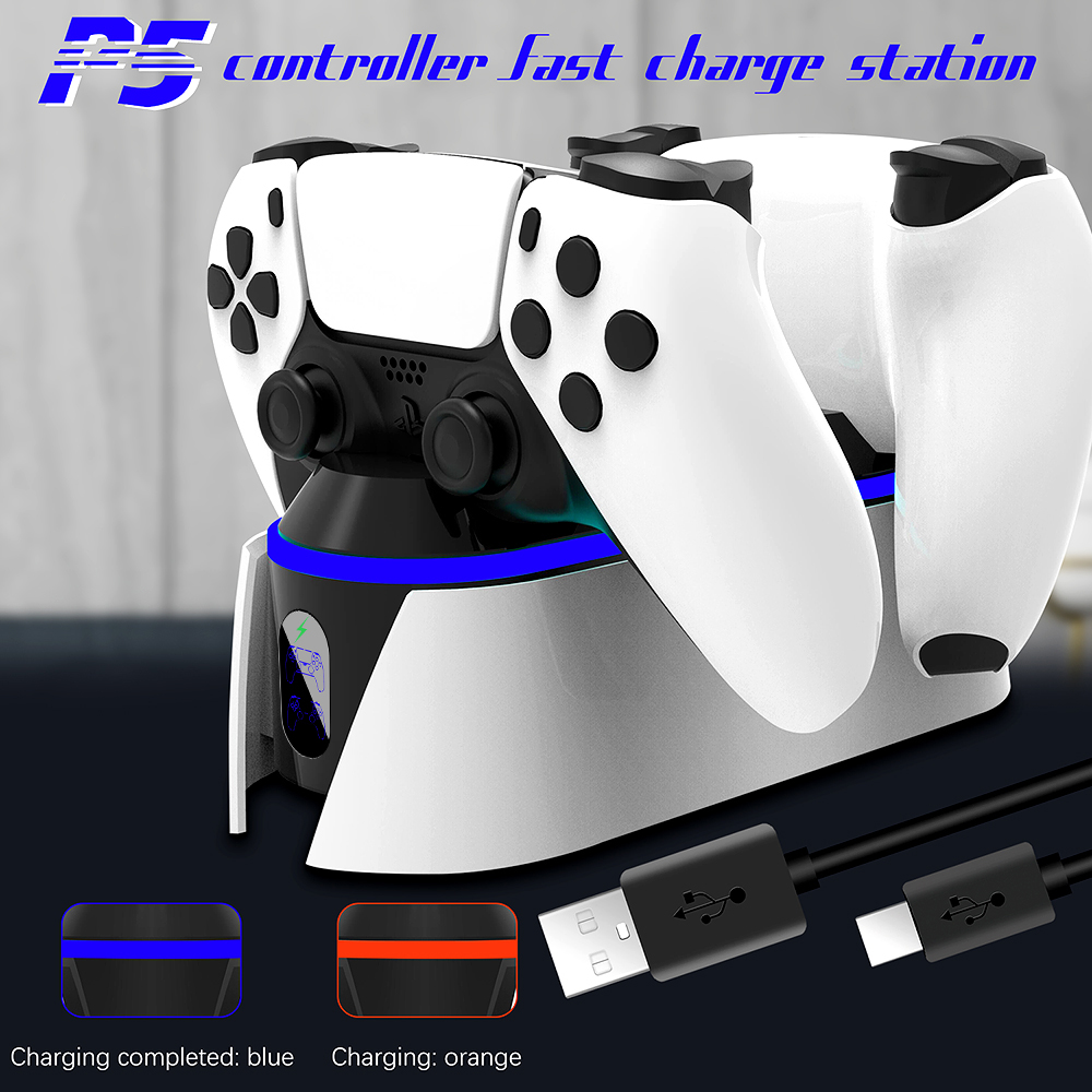 Game player accessories Controller fast Charger Dock Station Holder for ps5