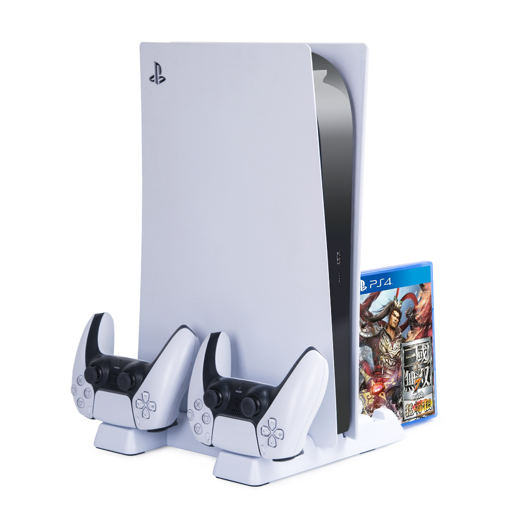Multifunctional cooling stand for PS5