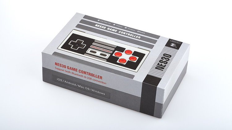 8Bitdo Bluetooth Wireless Classic NES Controller for iOS and Android Gamepad - PC Mac Linux
